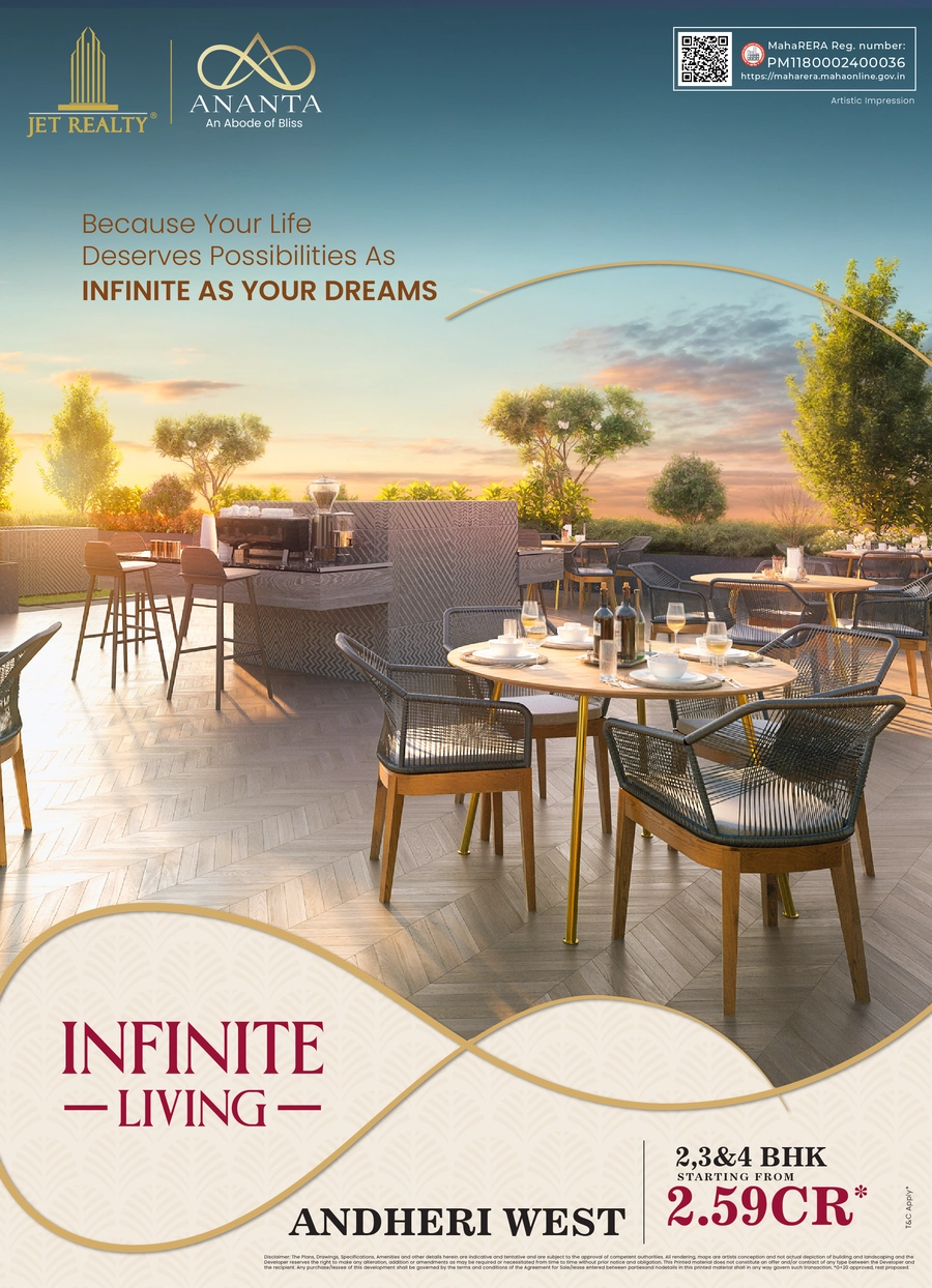 Ananta by JET Realty |2, 3 & 4 BHK Flats in Andheri West